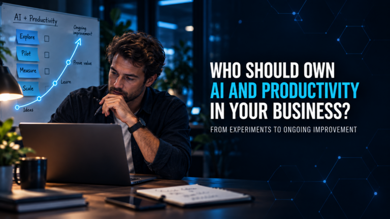 Who Should Own AI and Productivity in Your Business